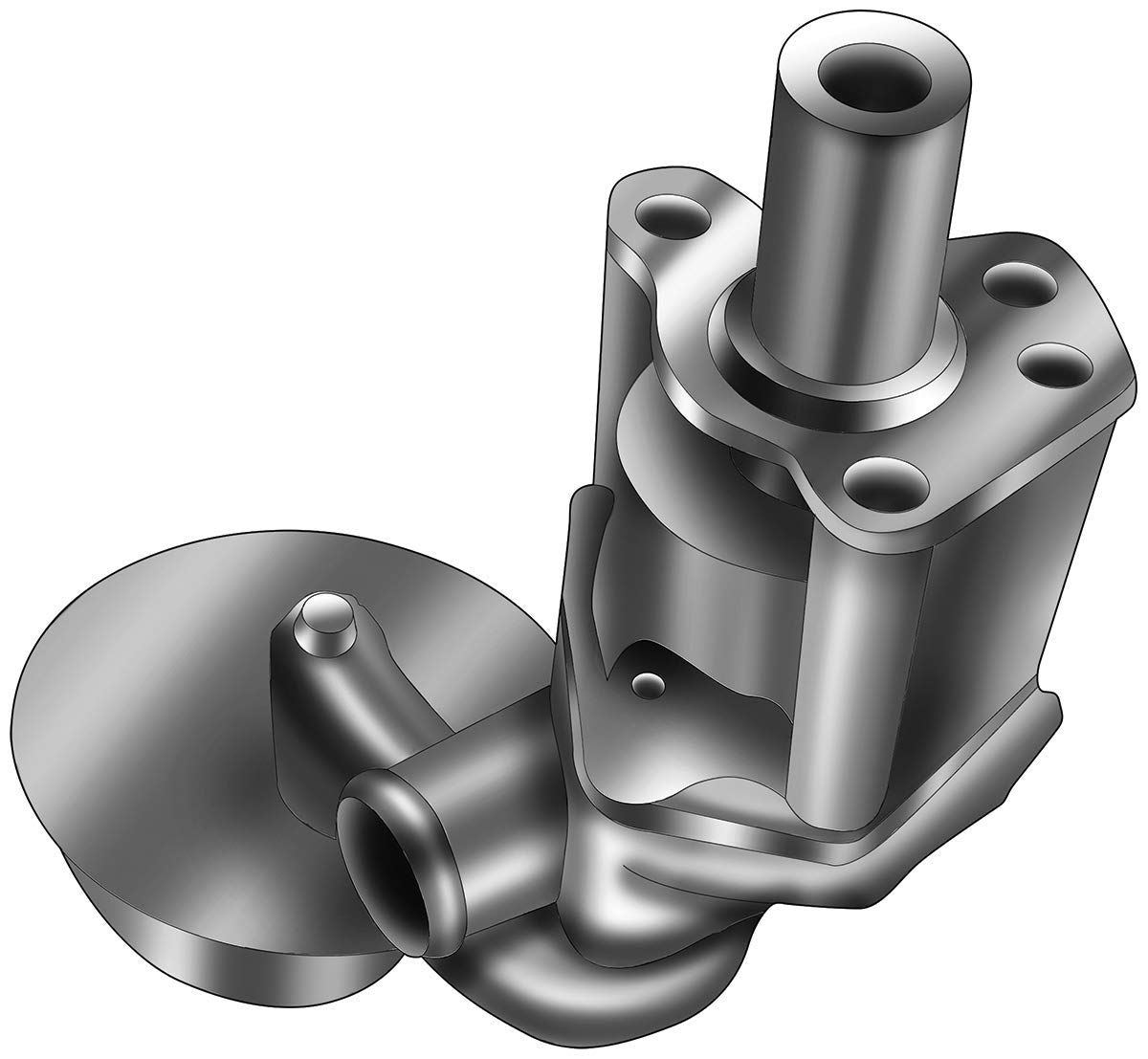 Hitachi OUP0025 Engine Oil Pump