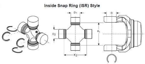 DANA Spicer 5-3022-1X Universal Joint