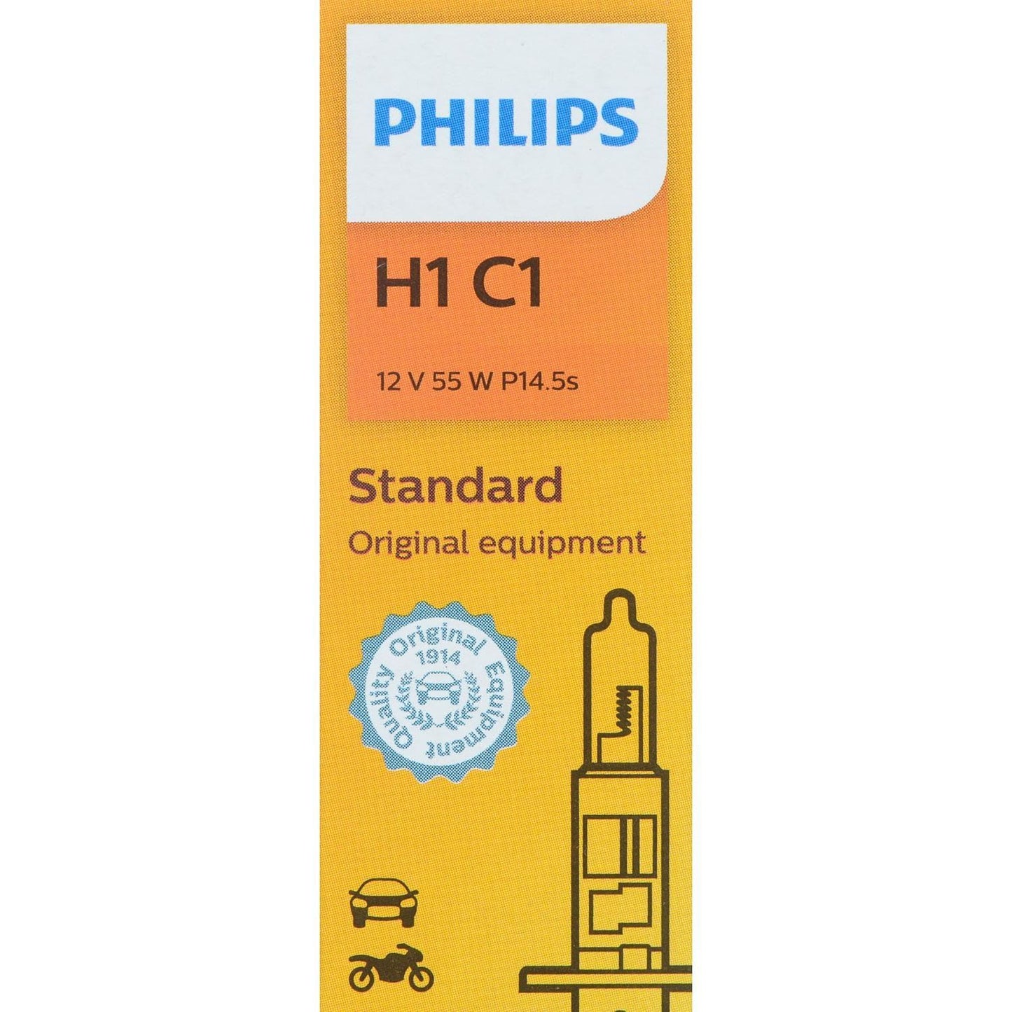 Bombilla para faros delanteros Philips H1C1