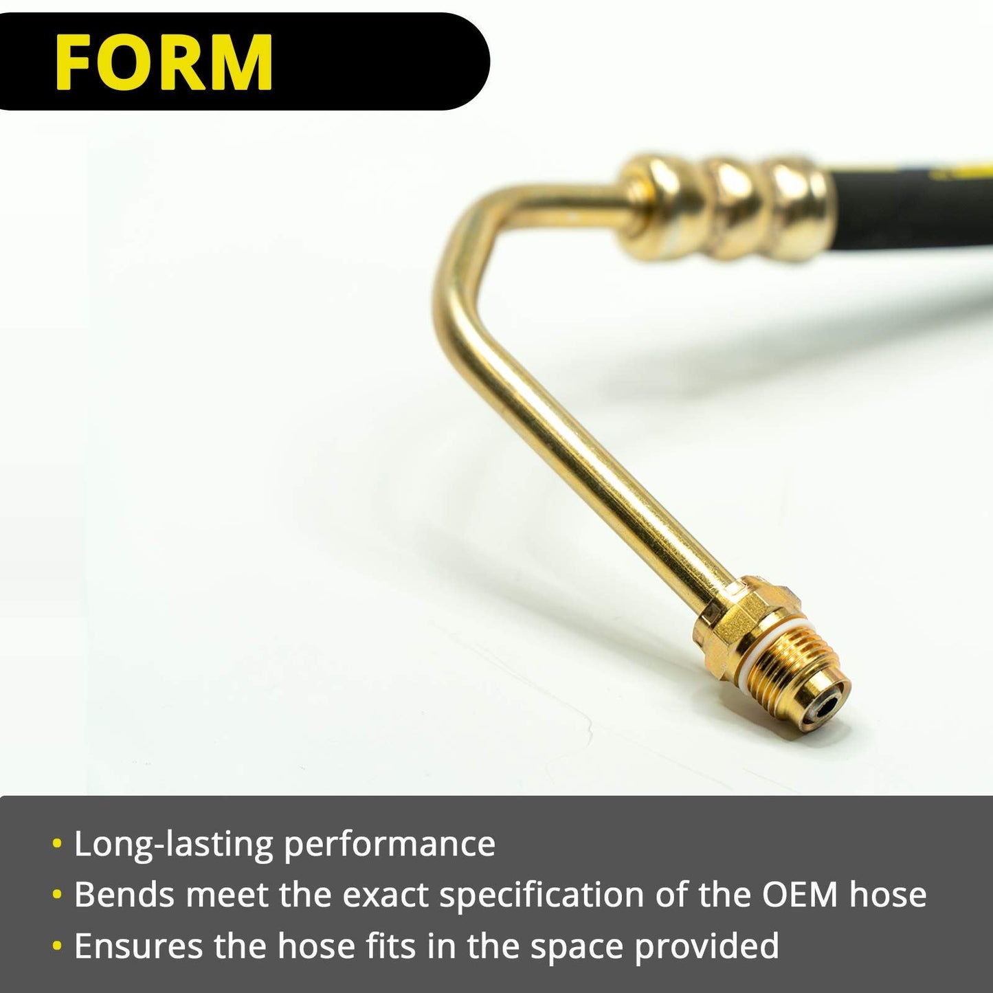 Edelmann 92120E Power Steering Pressure Line Hose Assembly