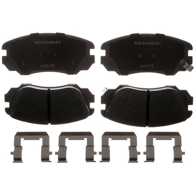 ACDelco Advantage 14D1421CHF1 Juego de pastillas de freno de disco