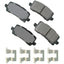 Akebono ACT1698 Disc Brake Pad Set