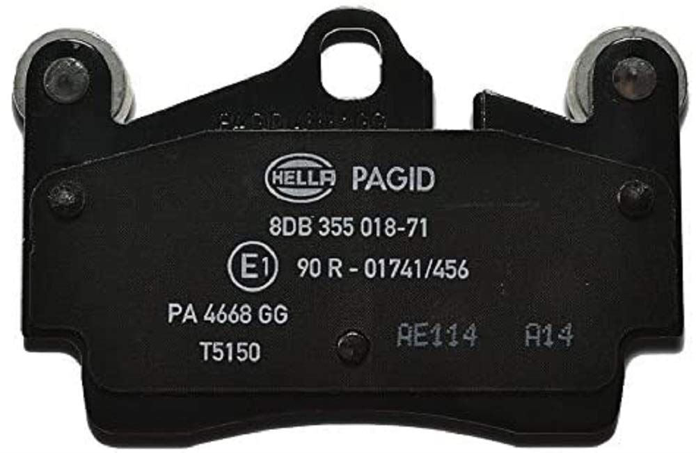 Hella-PAGID 355018711 Jeu de plaquettes de frein à disque