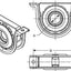 DANA Spicer 210084-2X Drive Shaft Center Support Bearing