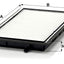 Filtre à air d'habitacle MANN-FILTER CU 2835
