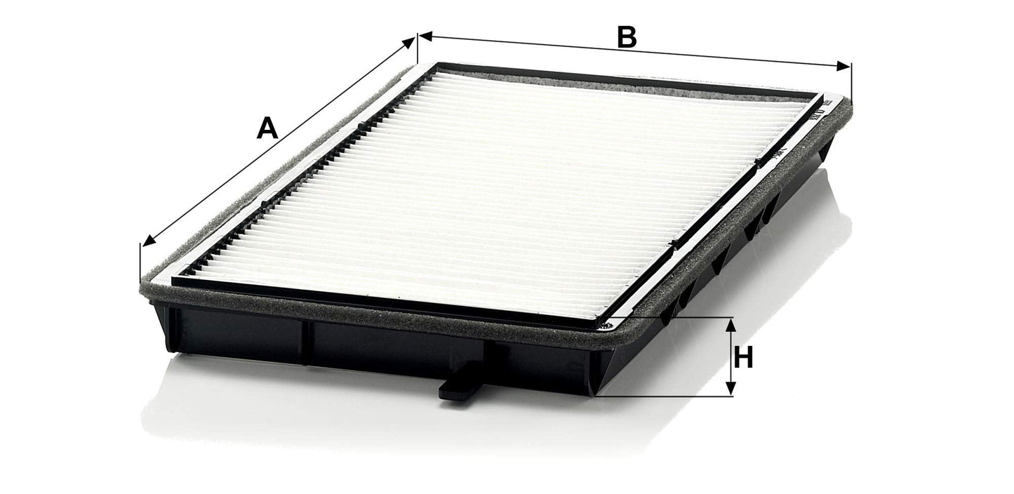 Filtre à air d'habitacle MANN-FILTER CU 2835