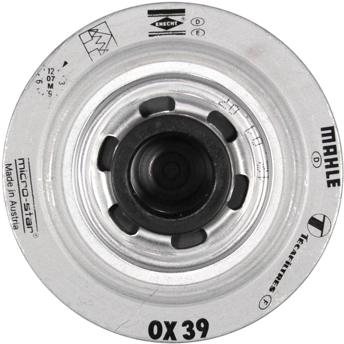 Filtro de aceite de motor Mahle OX 39D