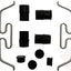 Kit de matériel de frein à disque Raybestos H5960A