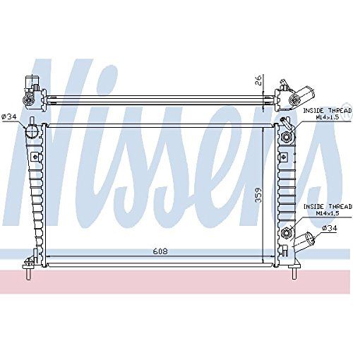 Nissens North America 68001A Radiator