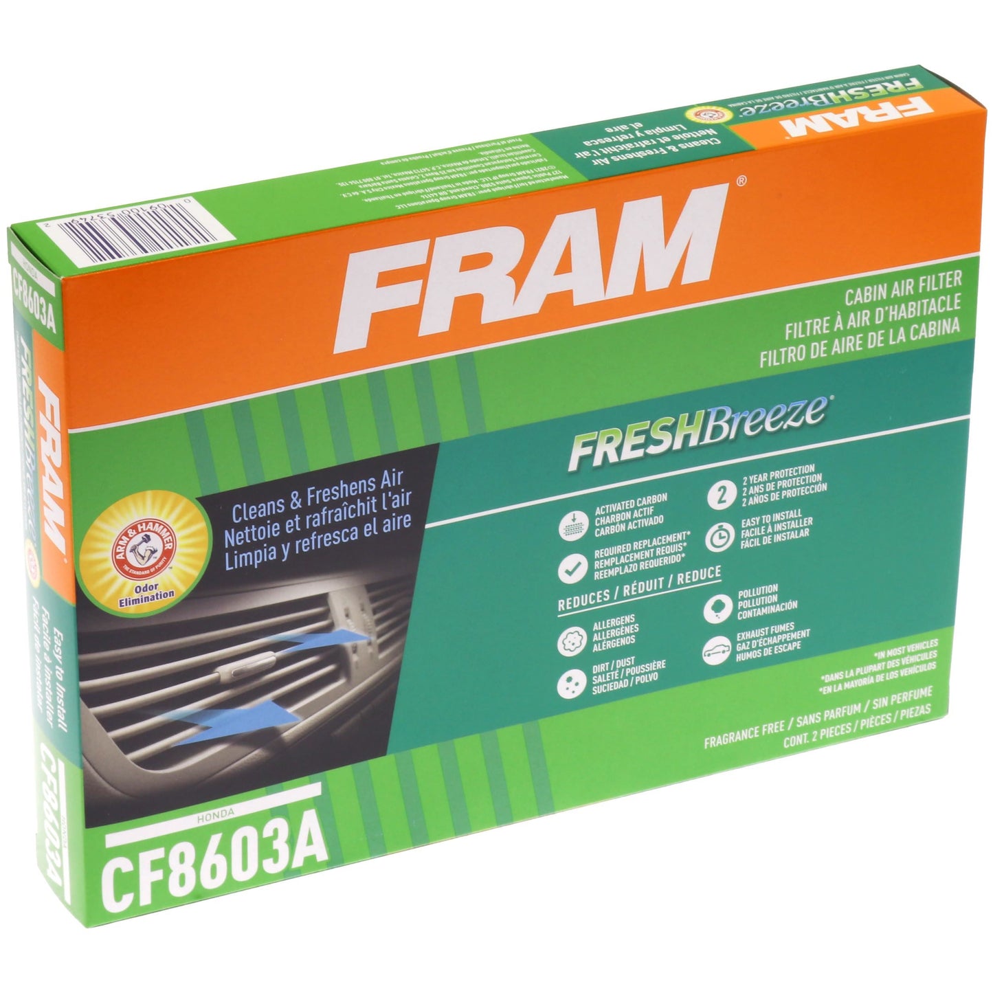 Filtre à air d'habitacle Fram CF8603A