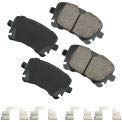 Akebono EUR1018B Disc Brake Pad Set