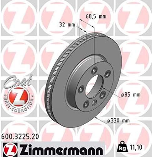 Zimmermann 600322520 (Pack of 2)