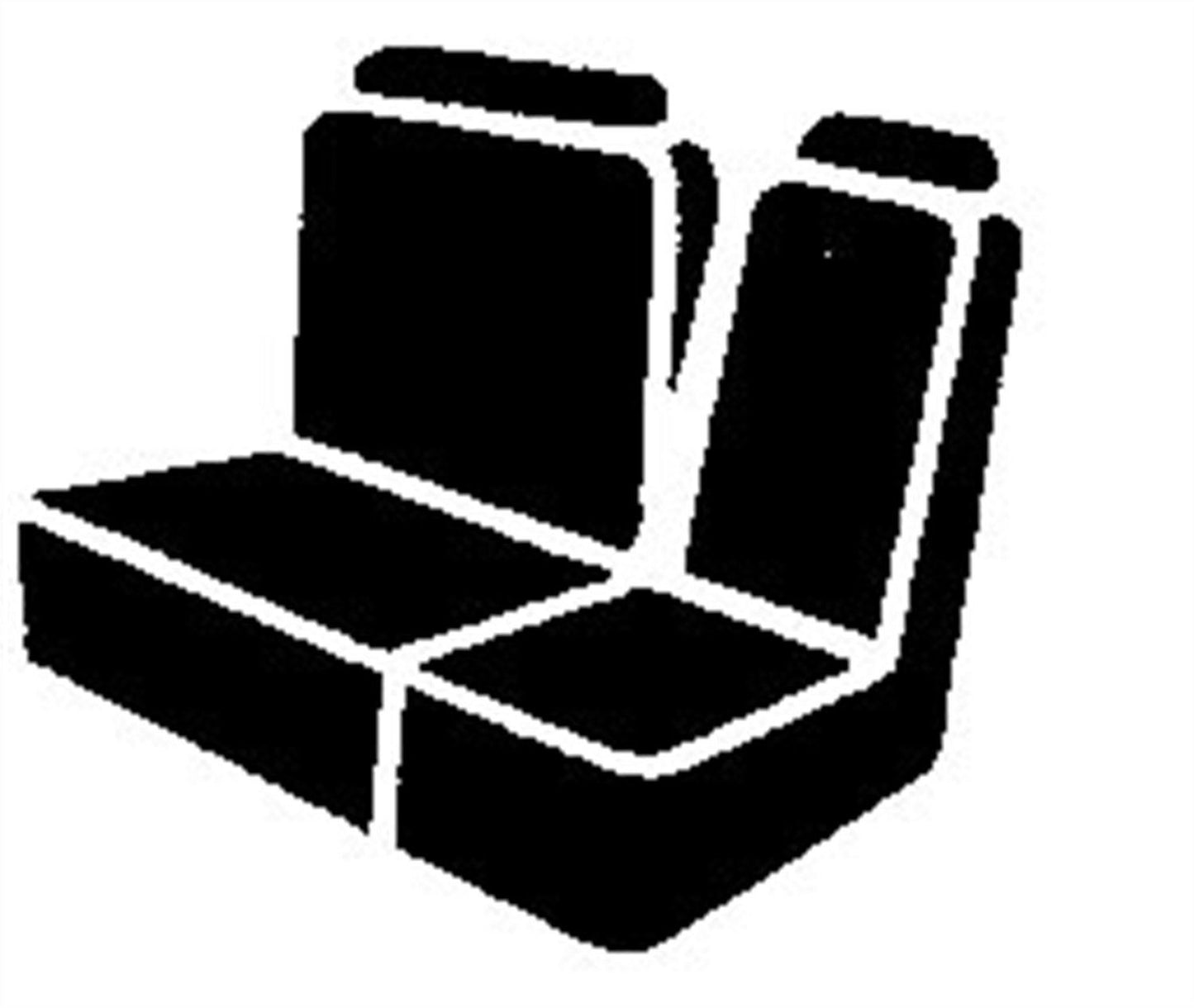 FIA TR48 BLACK Seat Cover
