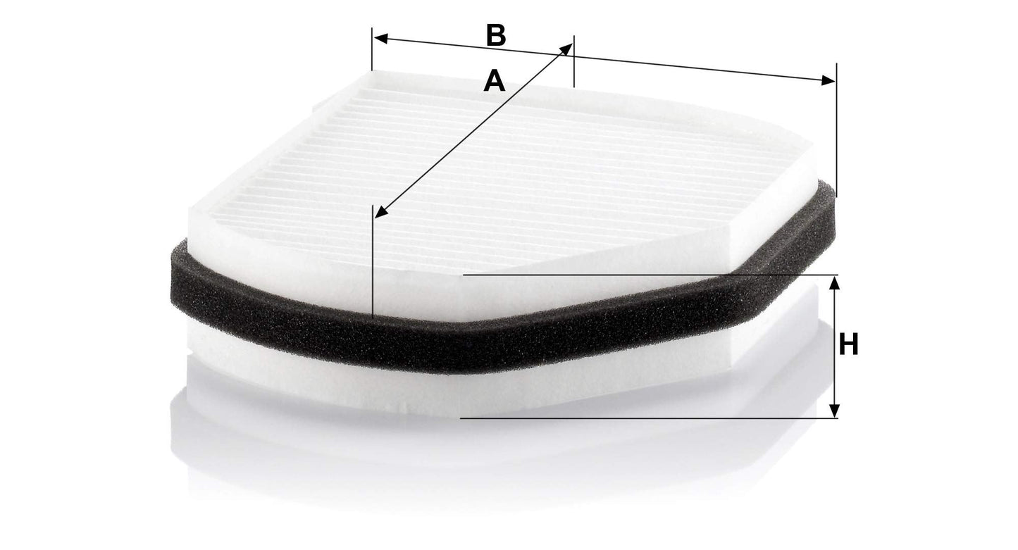 MANN-FILTER CU 2897 Cabin Air Filter