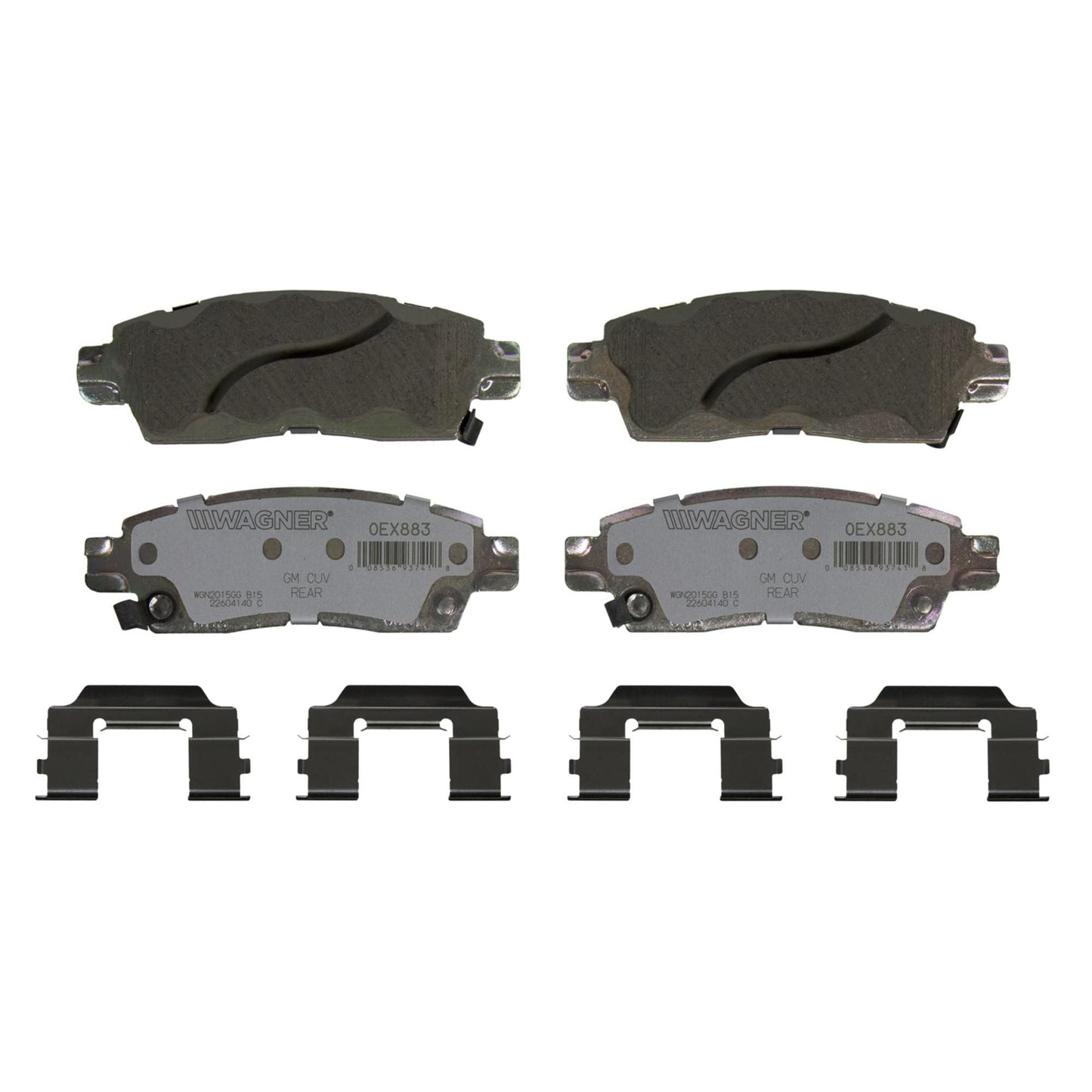 Wagner OEX883 Disc Brake Pad Set