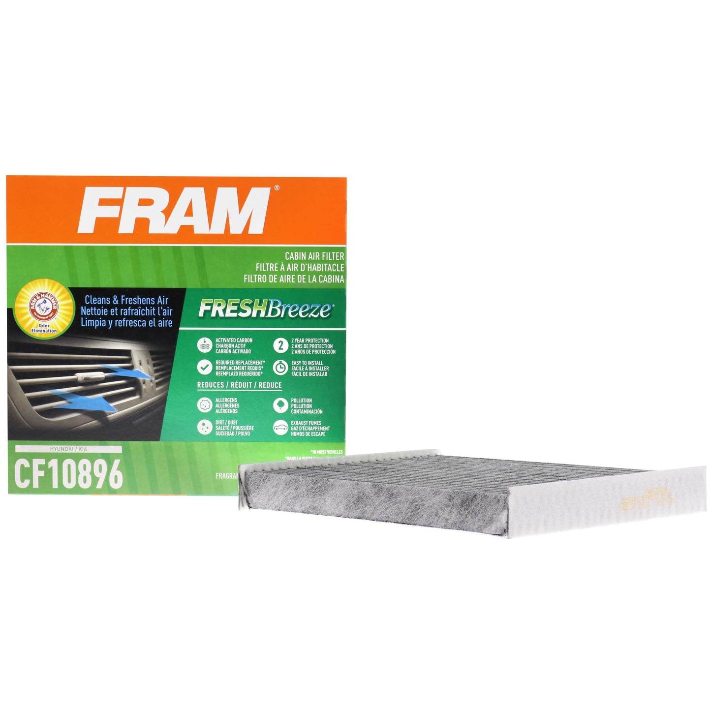 Filtro de aire de cabina Fram CF10896