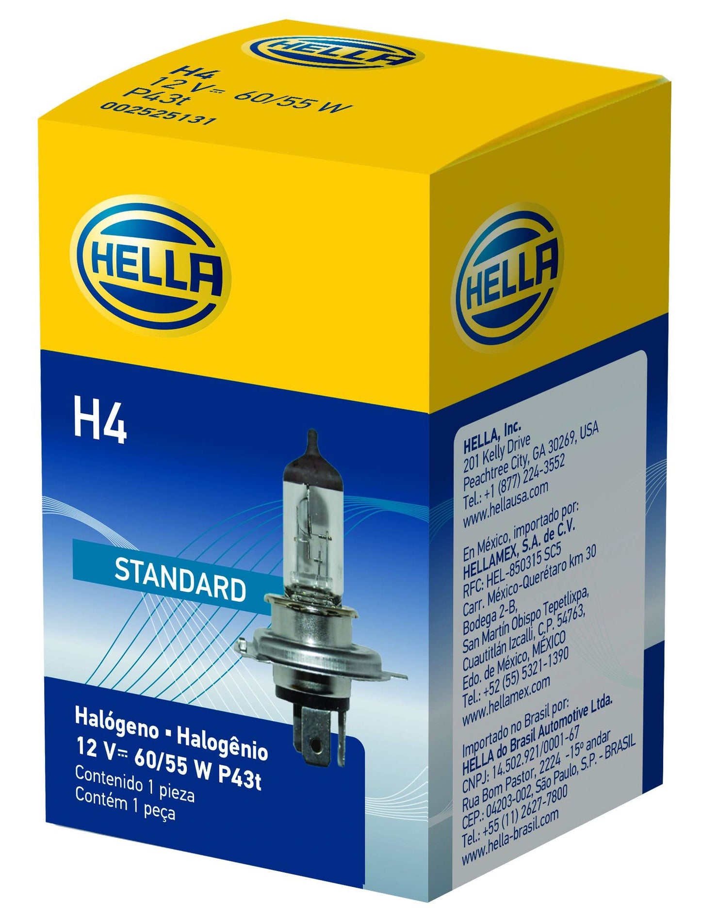Ampoule de phare Hella H4