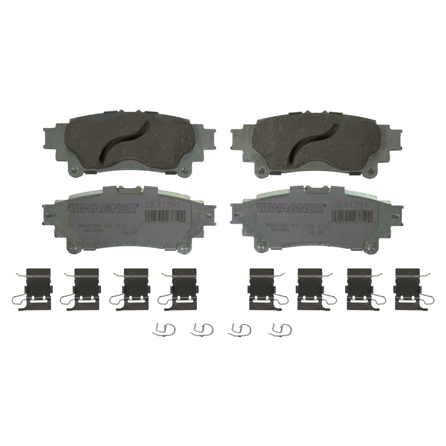 Wagner OEX1391 Disc Brake Pad Set