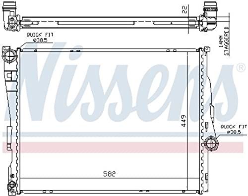Nissens North America 60784A Radiator