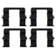 Beck/Arnley 084-1644 Kit de herrajes para frenos de disco