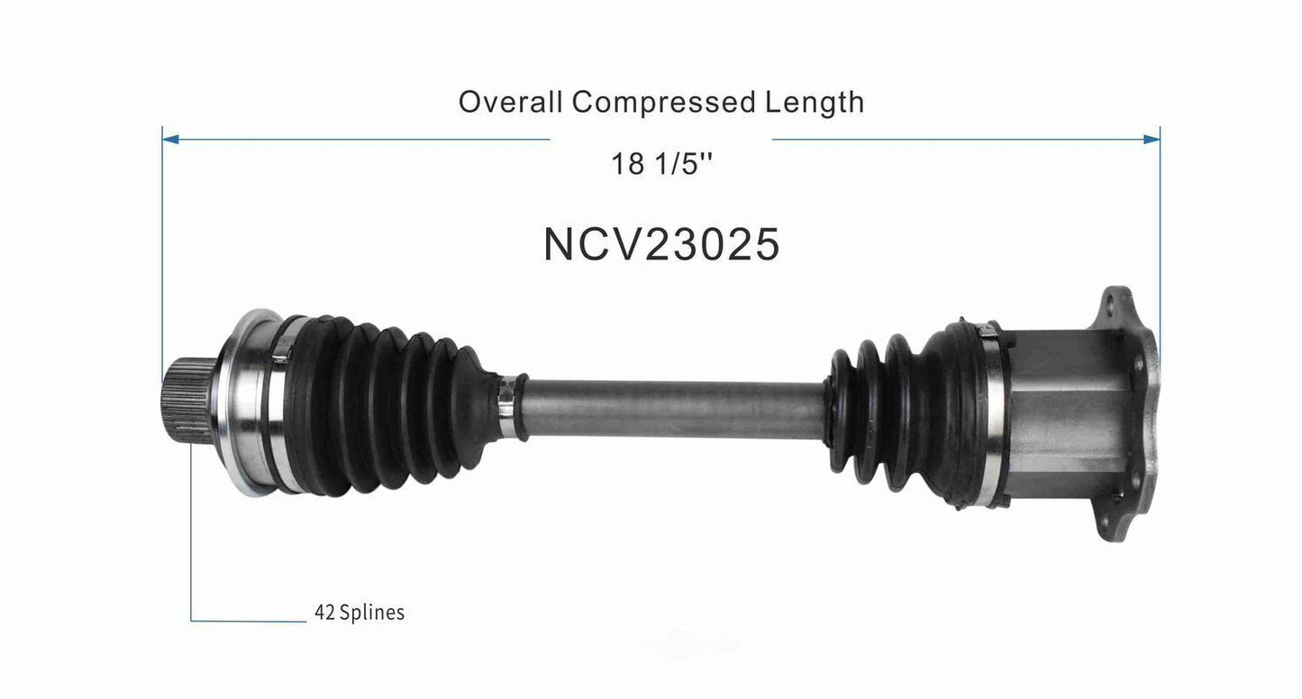 GSP North America NCV23025 CV Axle Assembly