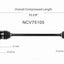 GSP North America NCV75105 CV Axle Assembly