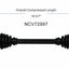 GSP North America NCV72997 CV Axle Assembly