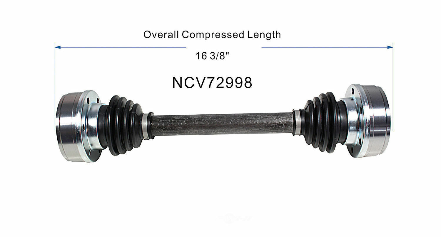 GSP North America NCV72998 CV Axle Assembly