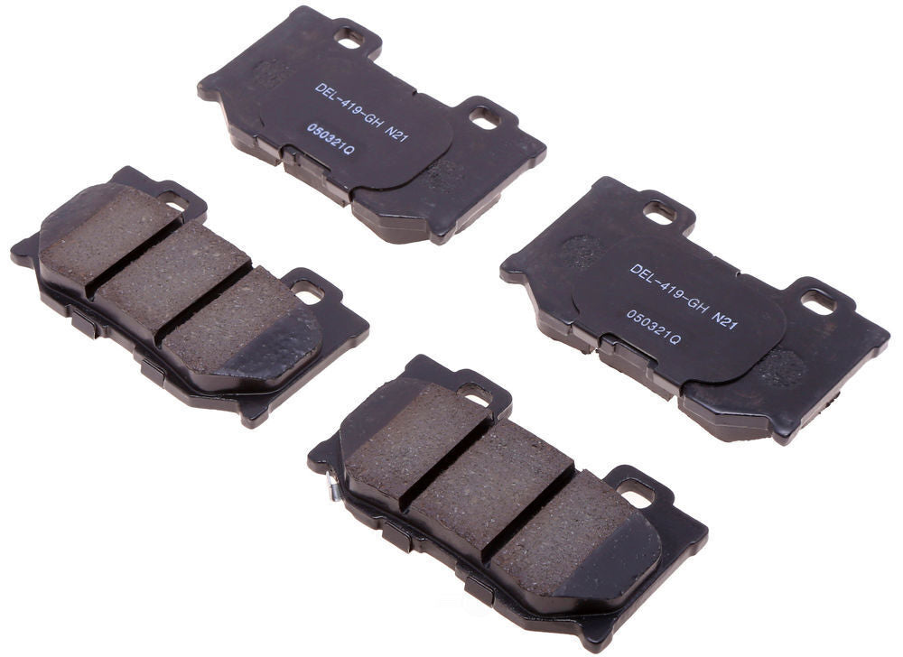 ACDelco Professional Durastop 17D1347CF1 Disc Brake Pad Set