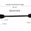 GSP North America NCV51575 CV Axle Assembly