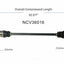 GSP North America NCV36016 CV Axle Assembly