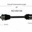 GSP North America NCV69158 CV Axle Assembly