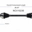 GSP North America NCV10236 CV Axle Assembly