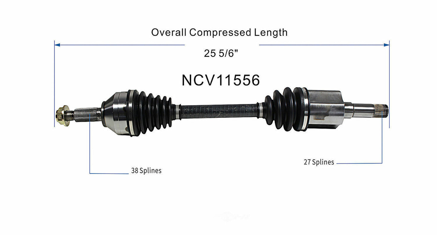 GSP North America NCV11556 CV Axle Assembly