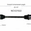 GSP North America NCV27022 CV Axle Assembly