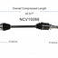 GSP North America NCV10066 CV Axle Assembly