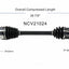 GSP North America NCV21024 CV Axle Assembly