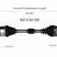 GSP North America NCV36186 CV Axle Assembly