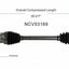 GSP North America NCV53169 CV Axle Assembly