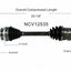 GSP North America NCV12535 CV Axle Assembly