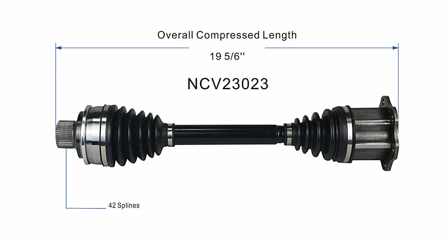 GSP North America NCV23023 CV Axle Assembly