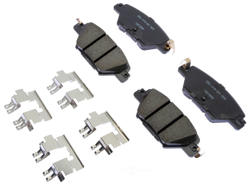 ACDelco Professional Durastop 17D1934CHF1 Disc Brake Pad Set