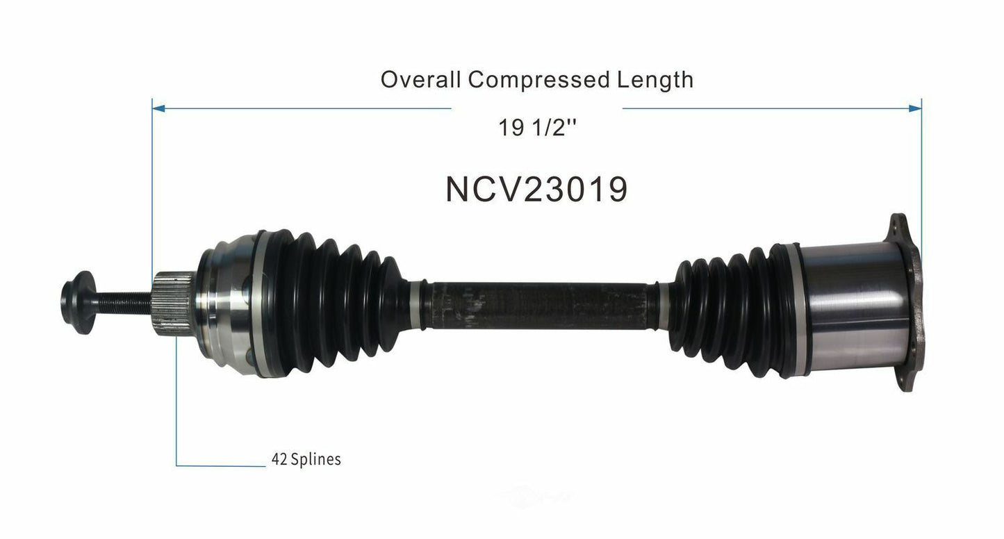 GSP North America NCV23019 CV Axle Assembly