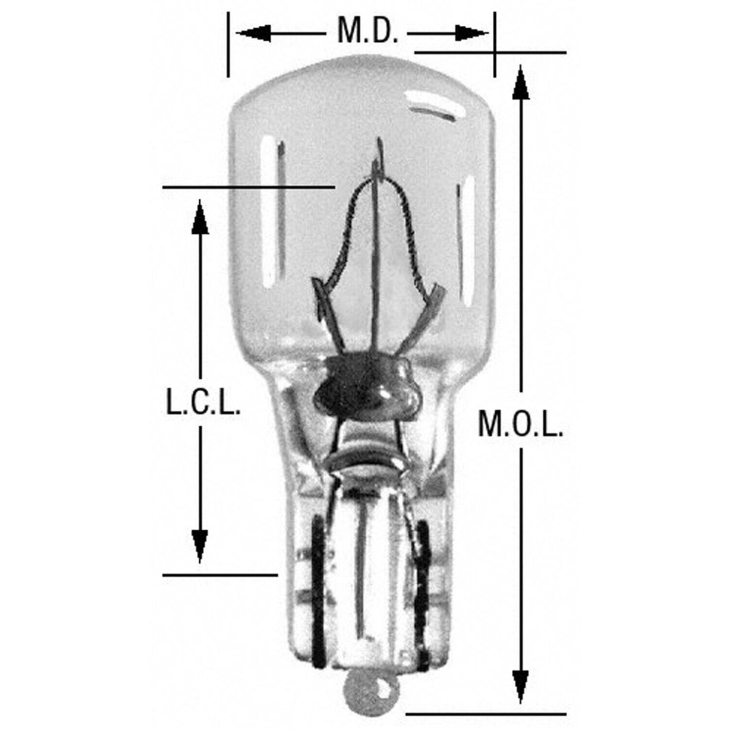 Wagner 24NA Side Marker Light Bulb
