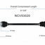 GSP North America NCV53020 CV Axle Assembly