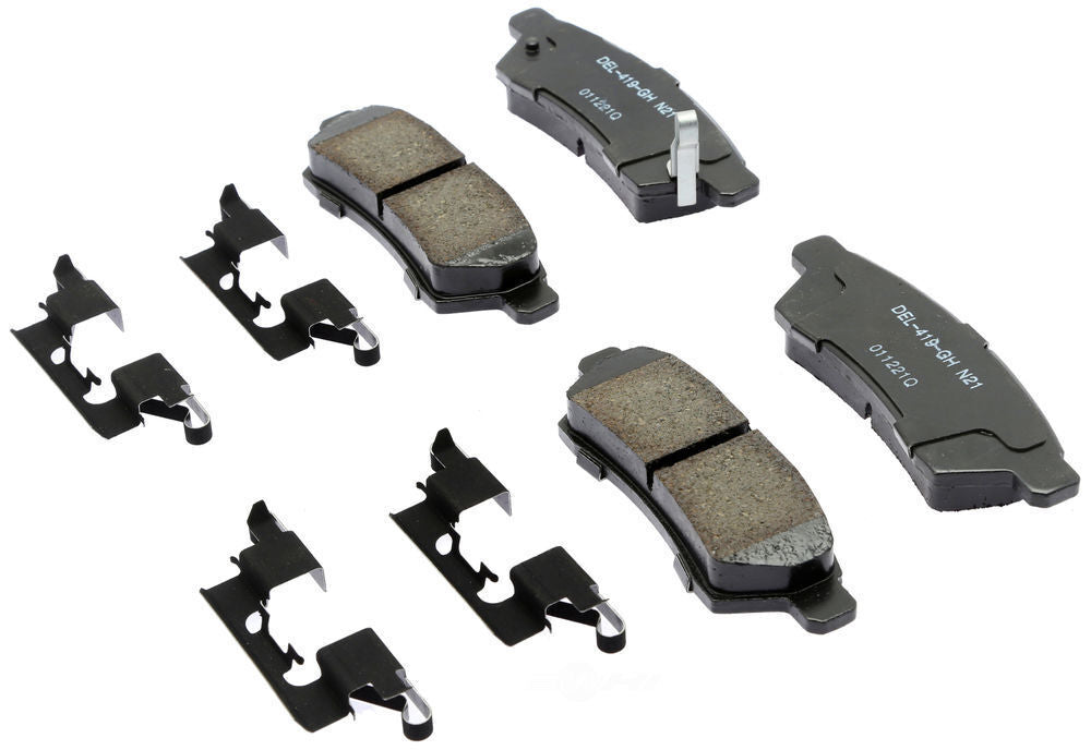 ACDelco Professional Durastop 17D1100CHF1 Disc Brake Pad Set