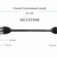 GSP North America NCV37098 CV Axle Assembly