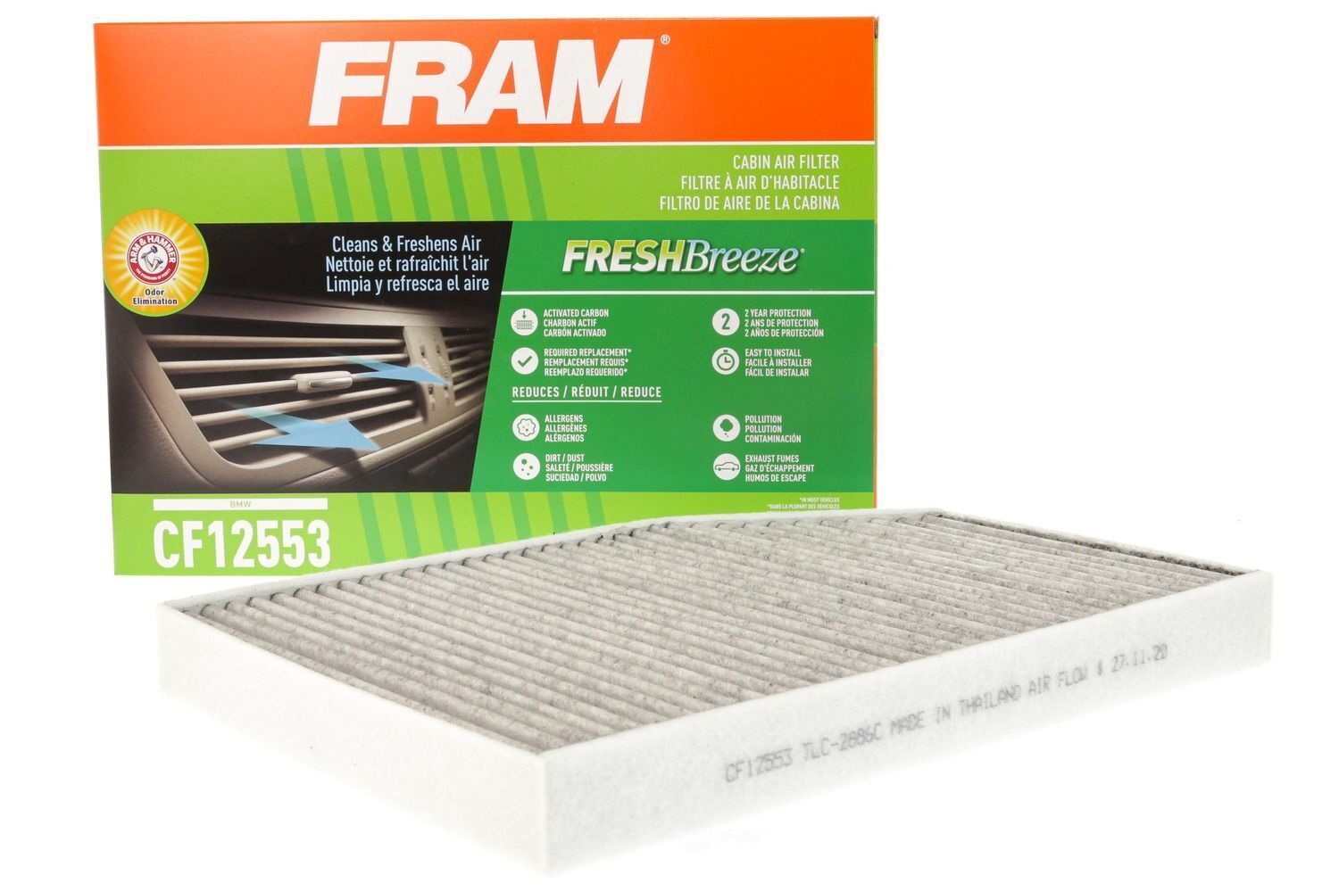 Fram CF12553 Cabin Air Filter
