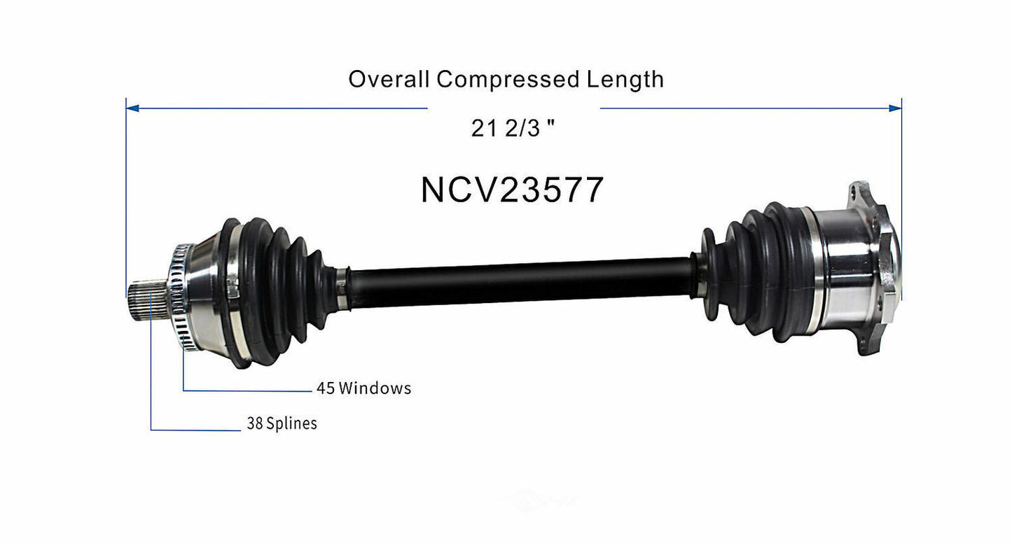GSP North America NCV23577 CV Axle Assembly