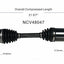 GSP North America NCV48047 CV Axle Assembly